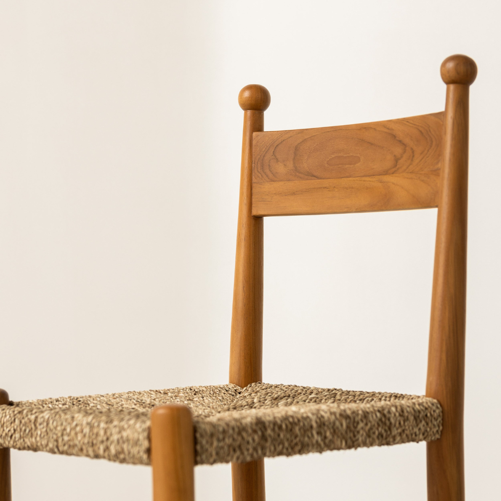 BALL ACCENT TEXTURE CHAIR (ROPE) / ボールアクセントテクスチャーチェア (ロープ)