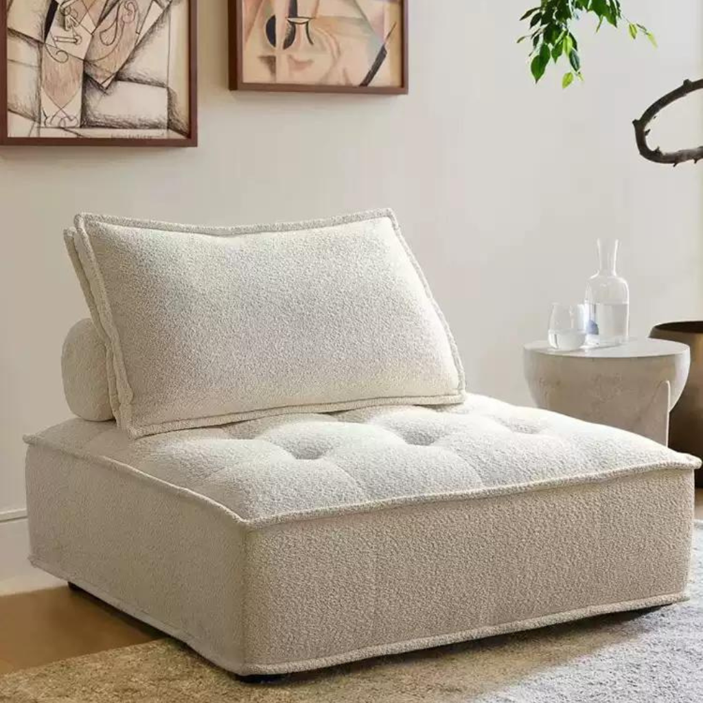 モダンなブロックシルエット