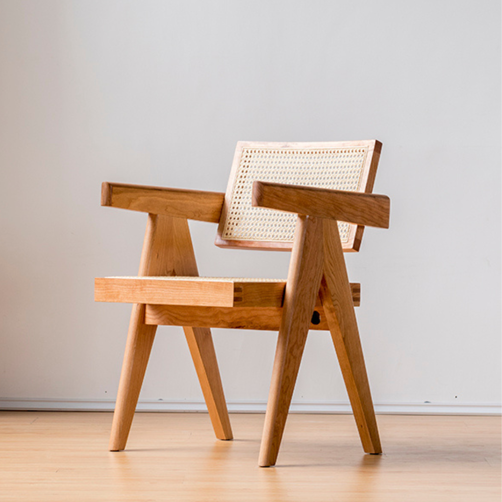 RATTAN ARMREST CHAIR / ラタンアームレストチェア