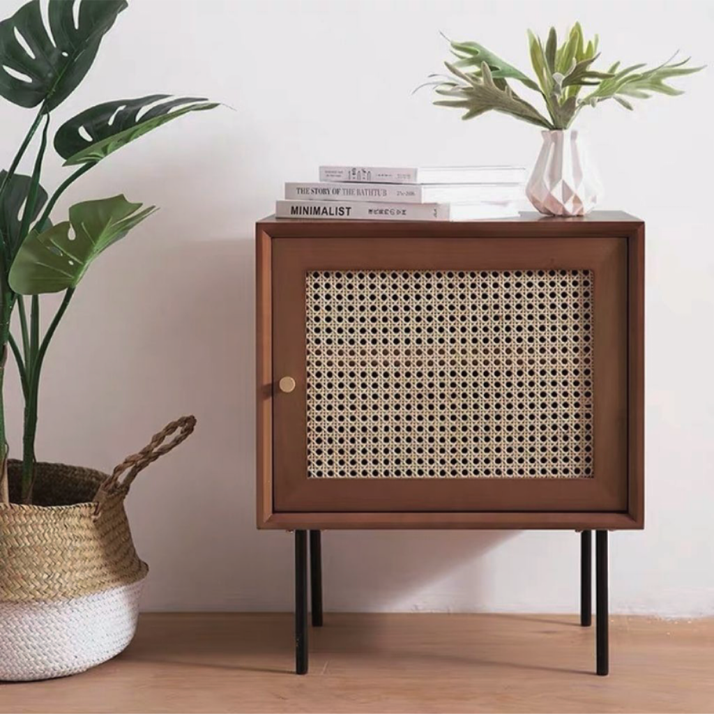 RATTAN CUBE CABINET / ラタンキューブキャビネット