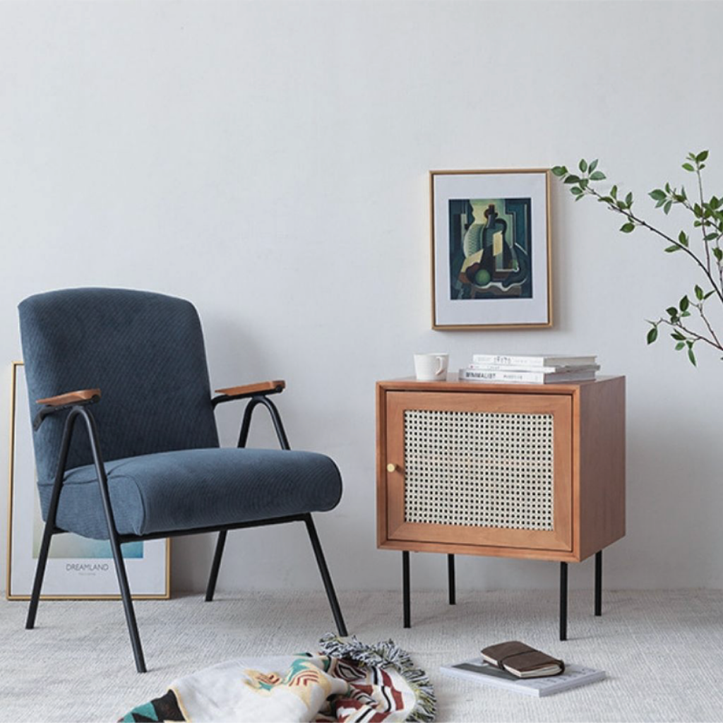 RATTAN CUBE CABINET / ラタンキューブキャビネット