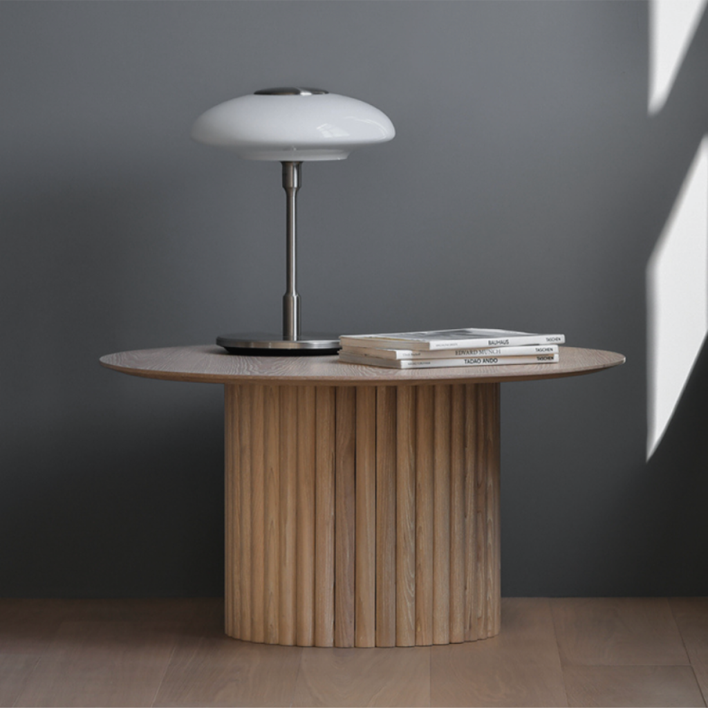 WOOD CIRCLE LOW TABLE / ウッドサークルローテーブル