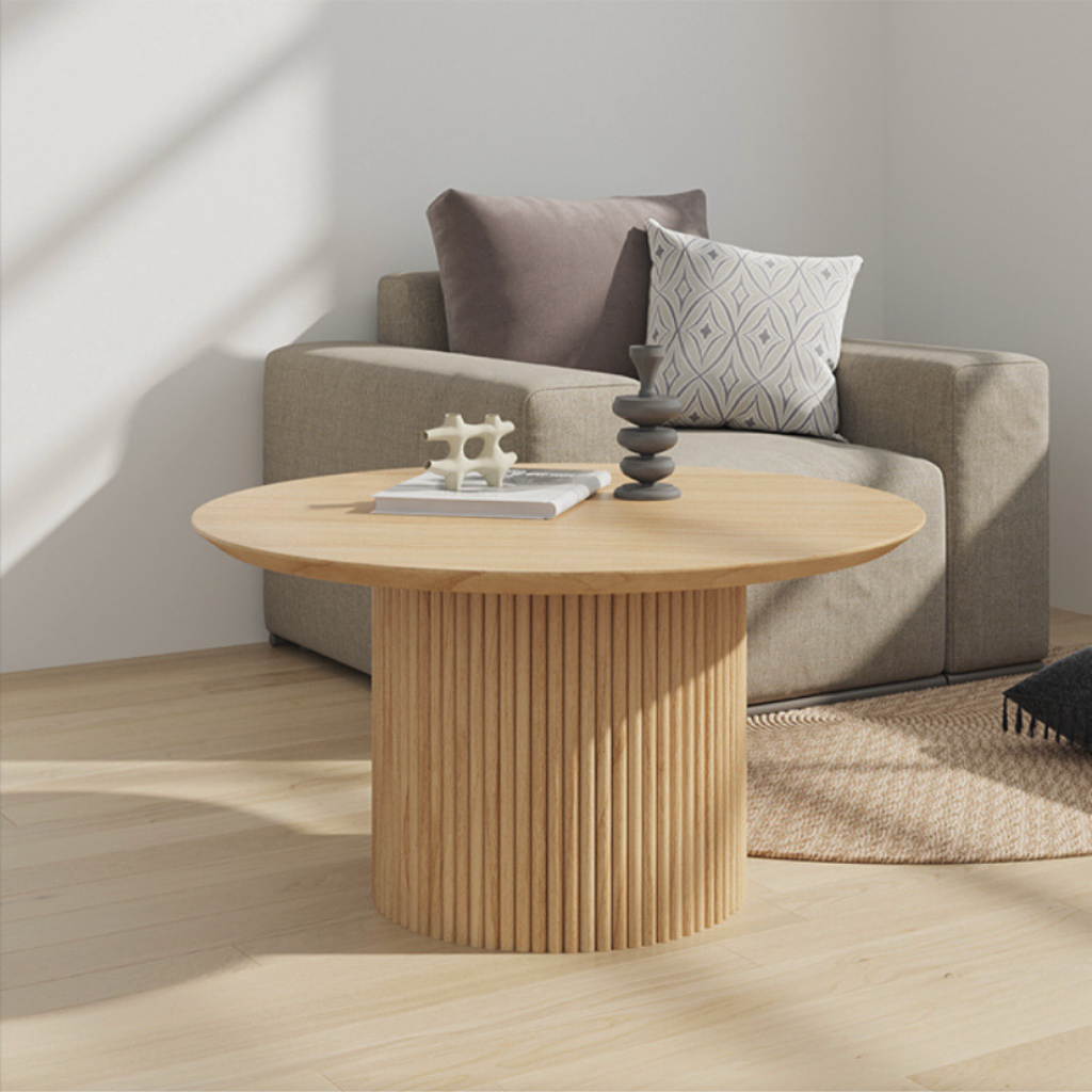 WOOD CIRCLE LOW TABLE / ウッドサークルローテーブル