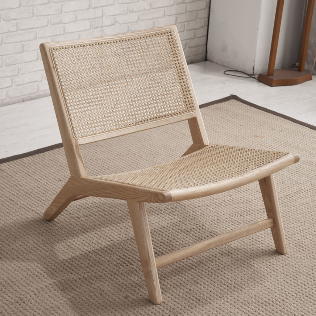 RATTAN SUPPLE LOUNGE CHAIR / ラタンサプルラウンジチェア