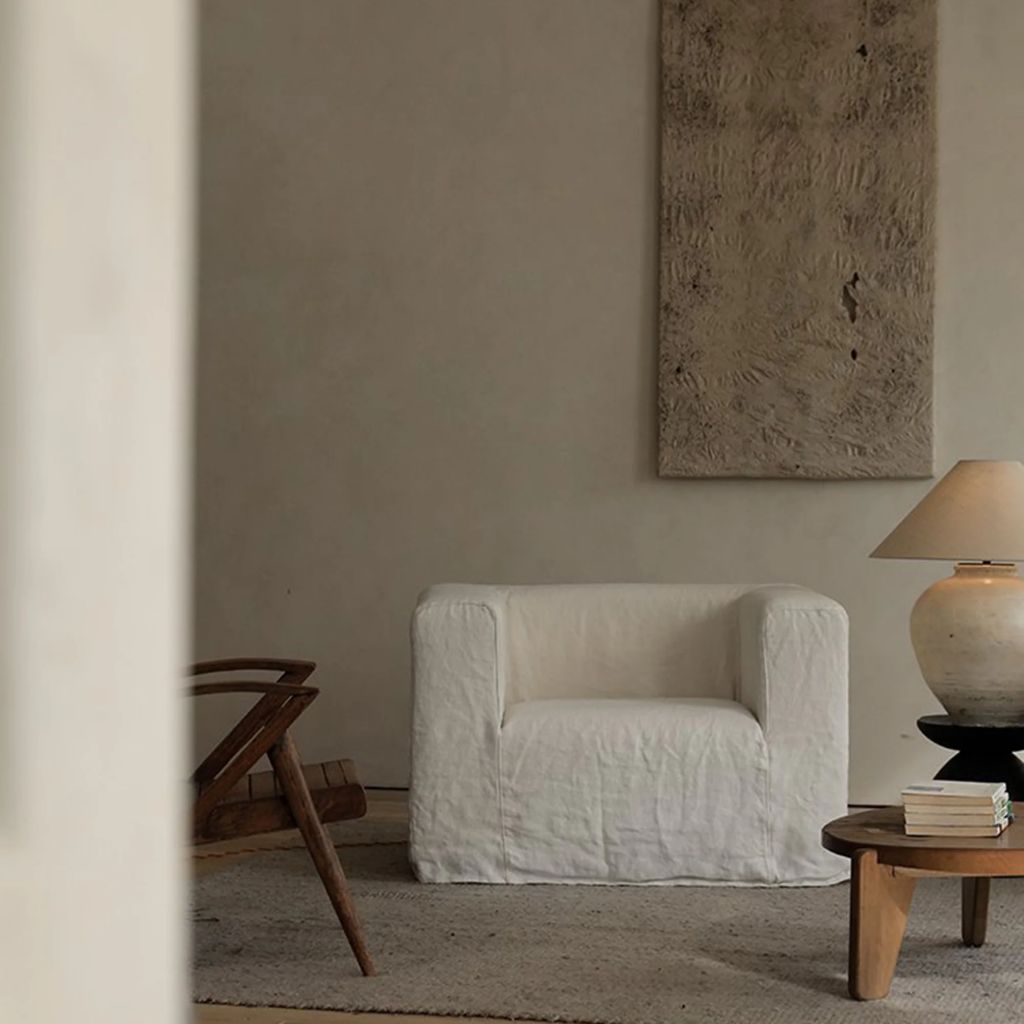 LINEN BOX SHORT SOFA / リネン ボックス ショート ソファ