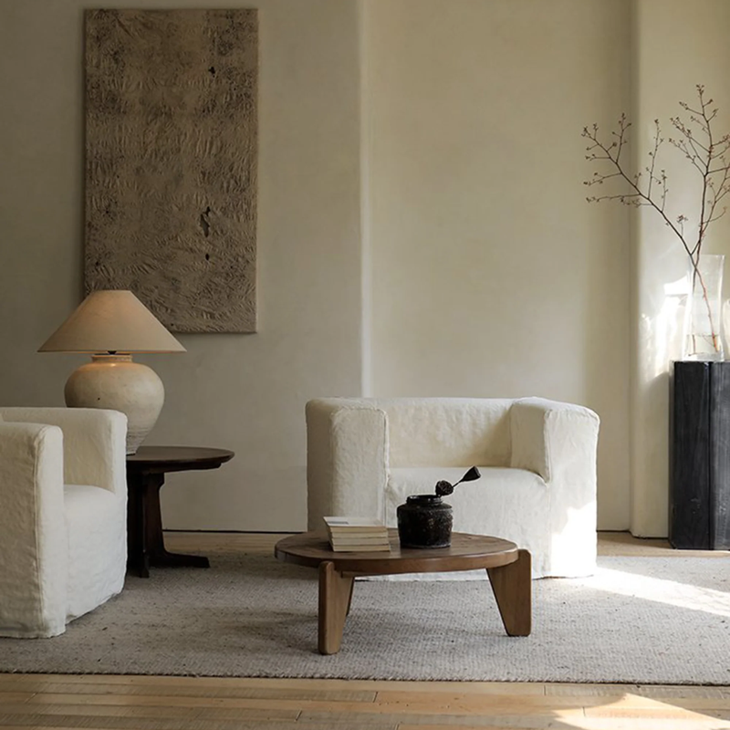 LINEN BOX SHORT SOFA / リネン ボックス ショート ソファ