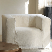 LINEN BOX SHORT SOFA / リネン ボックス ショート ソファ