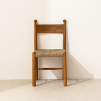 6JOHAN Rush Seat Dining Chair シンプルでクラフト感のある椅子 北欧ナチュラルインテリアに調和するデザイン
