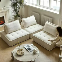 6JOHAN BLOCK SOFA アイボリーカラー 組み合わせ自由なモジュラーソファ シンプルな空間に最適
