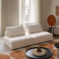 6JOHAN BLOCK SOFA ホワイトトーンのリビングルーム シンプルで上質なデザインソファ
