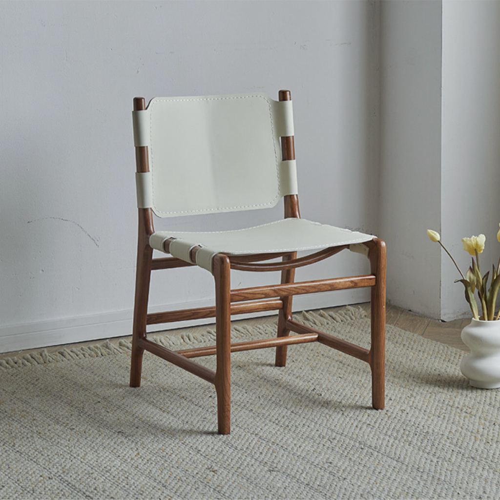 レザー ウッド ナチュラル モダン チェア おしゃれ ひとり暮らし