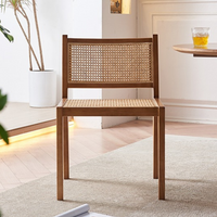 無垢材×ラタンのおしゃれダイニングチェア｜北欧風 – 6JOHAN