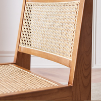 無垢材×ラタンのおしゃれダイニングチェア｜北欧風 – 6JOHAN