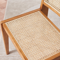 無垢材×ラタンのおしゃれダイニングチェア｜北欧風 – 6JOHAN