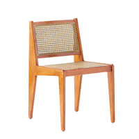 無垢材×ラタンのおしゃれダイニングチェア｜北欧風 – 6JOHAN