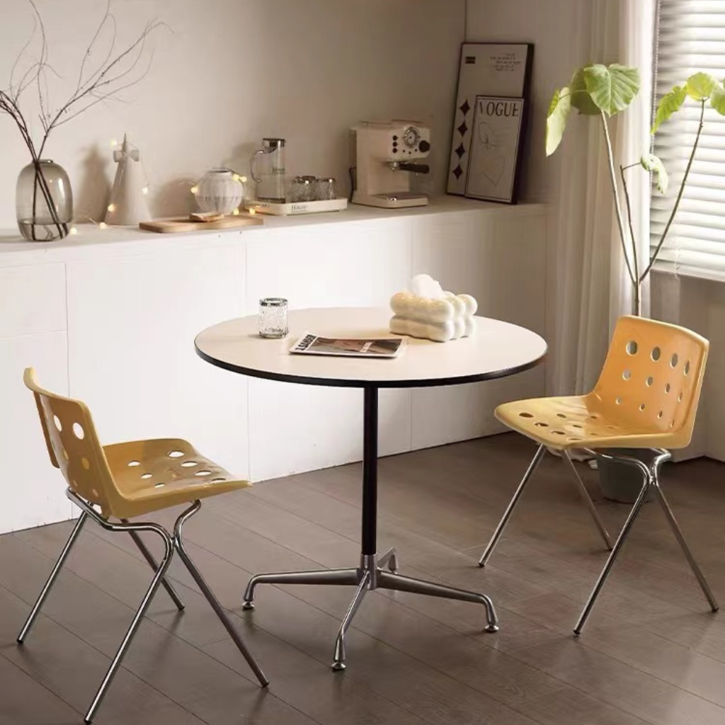 モダン モノトーン ラウンド アイアン脚 ラウンド ダイニング モダン モノトーン ラウンド アイアン脚 ラウンド ダイニング