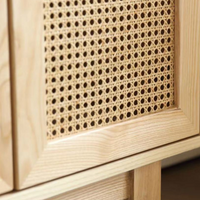 6JOHAN Arch Rattan Chest 金具ディテール 丁寧な仕上げと機能性を兼ね備えた職人製作家具

