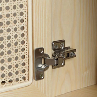 6JOHAN Natural Black Handle Chest Medium 丁寧な職人仕上げの蝶番ディテール 機能性と美しさを兼ね備えたデザイン
