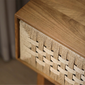 NATURAL DRAWER SIDE TABLE-ナチュラル ウッド サイドテーブル 北欧 木製 リビング 寝室 サイドボード ナイトテーブル -