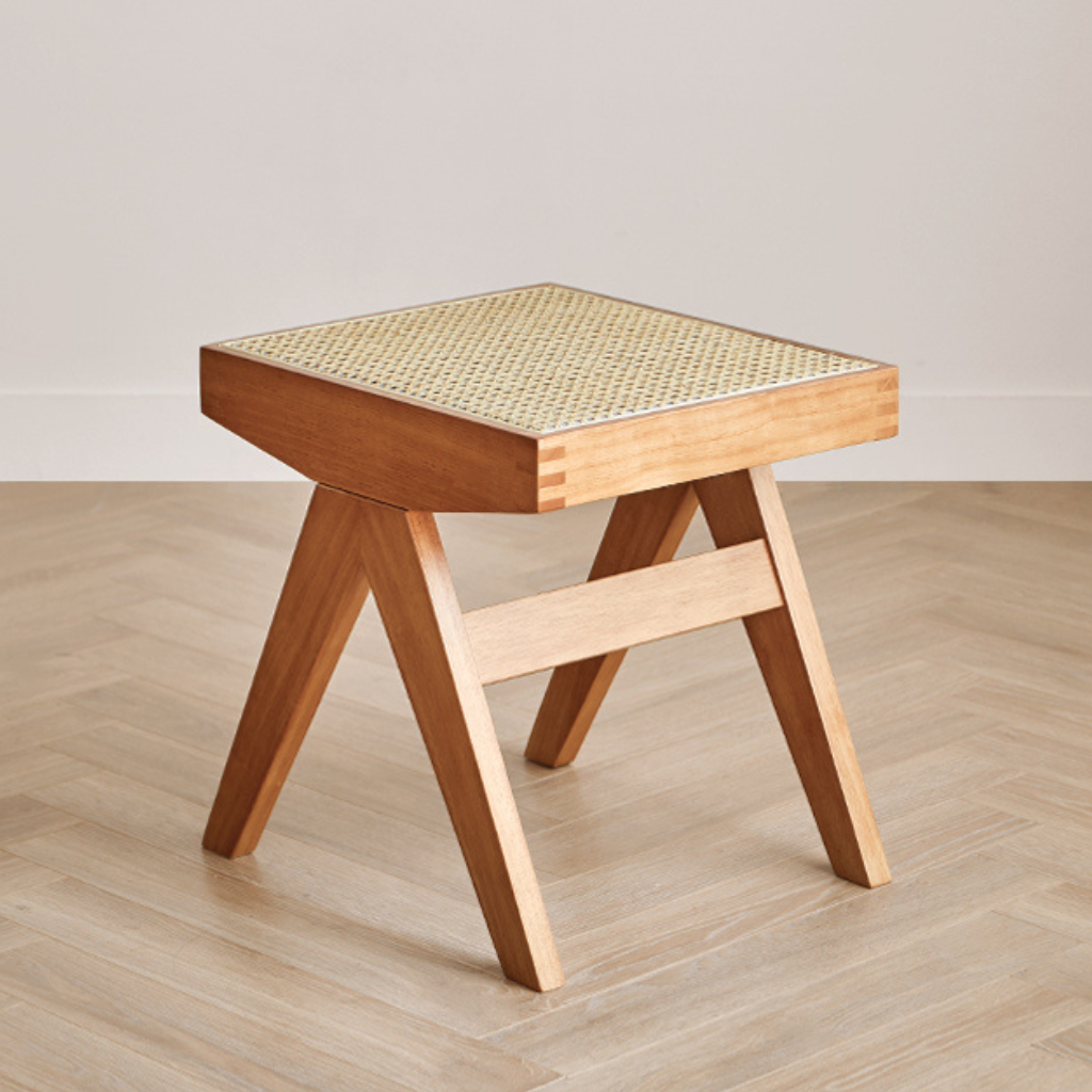 NATURAL RATTAN STOOL / ナチュラルラタンスツール