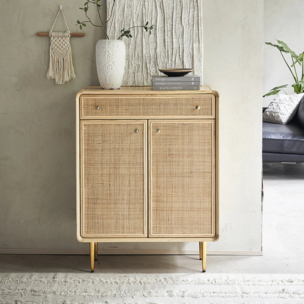 【ラタン製４段チェスト】ナチュラル 棚 チェスト 楽天市場】ラタン チェスト 4段の通販