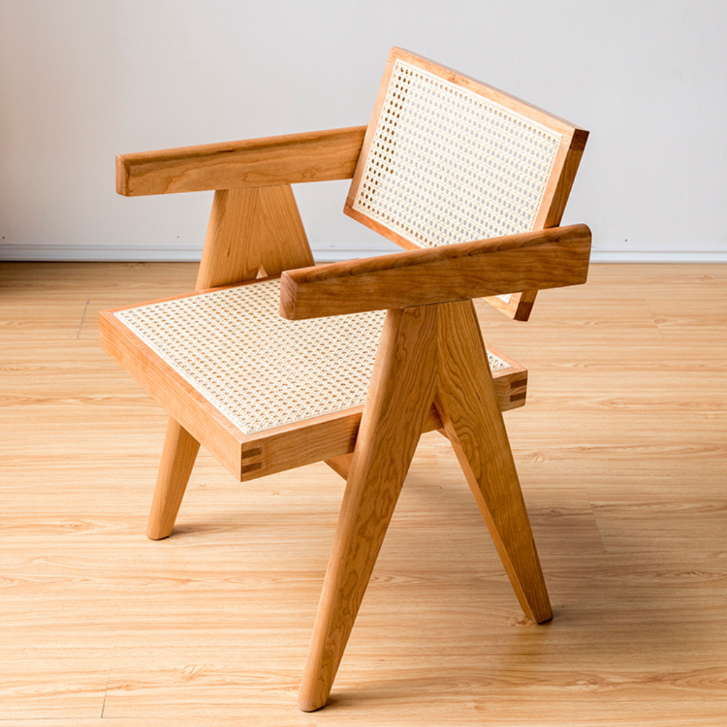 RATTAN ARMREST CHAIR / ラタンアームレストチェア