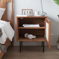 ラタンキャビネット おしゃれ収納家具 北欧ナチュラルモダン – 6JOHAN