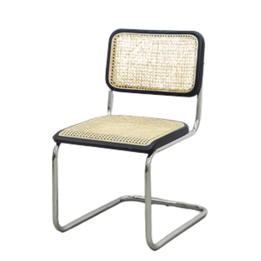 ラタンチェア キャンティレバーチェア ダイニング 在宅ワーク カフェに