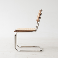 ラタンチェア キャンティレバーチェア ダイニング 在宅ワーク カフェに