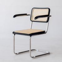 ラタンチェア キャンティレバーチェア ダイニング 在宅ワーク カフェに