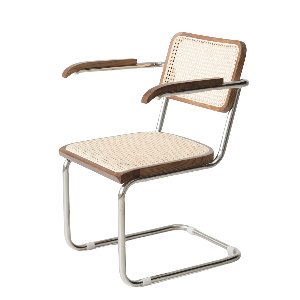 ラタンチェア キャンティレバーチェア ダイニング 在宅ワーク カフェに