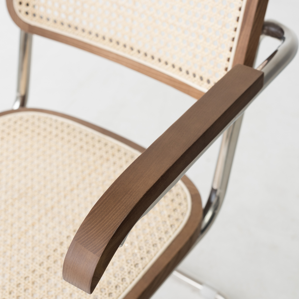 ラタンチェア キャンティレバーチェア ダイニング 在宅ワーク カフェに