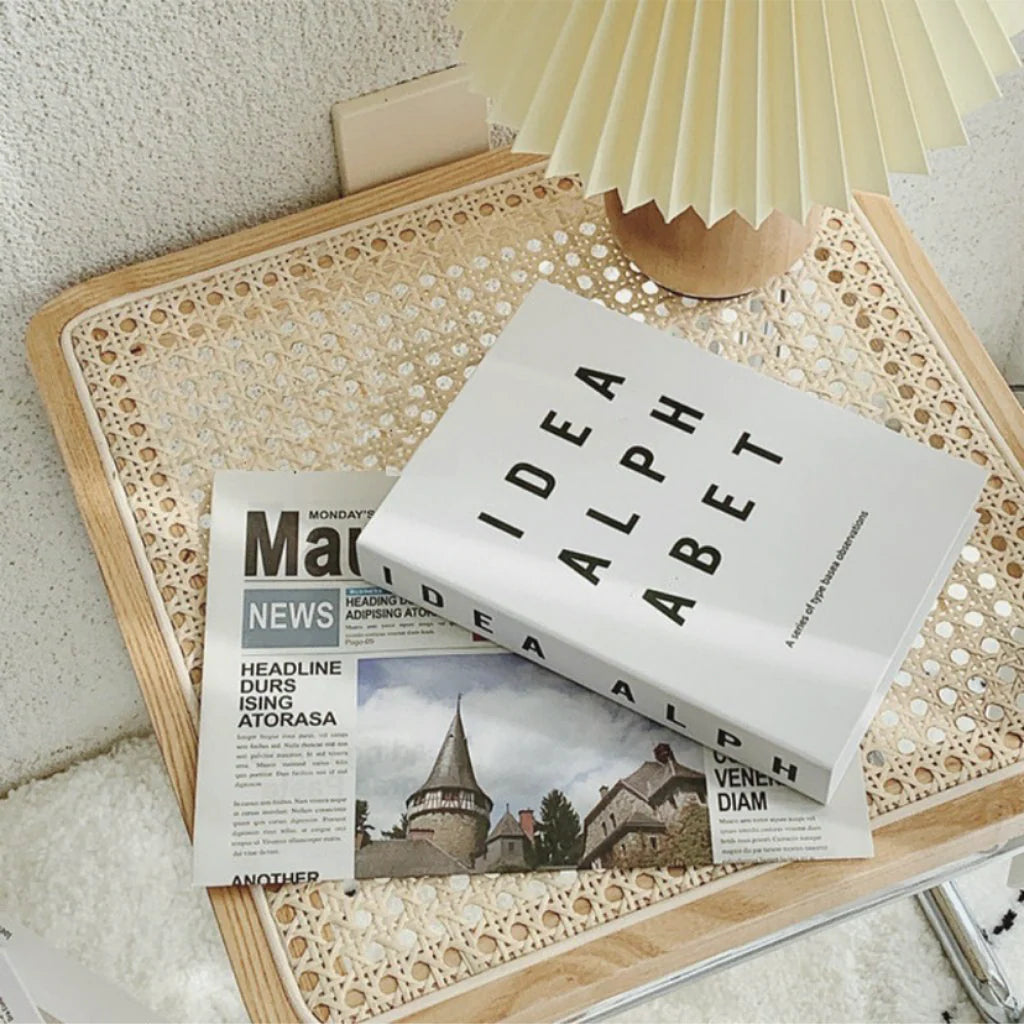 ラタン×シルバーフレーム｜北欧モダンおしゃれミニテーブル – 6JOHAN