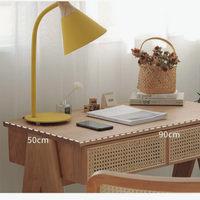 ラタンドロワーデスク|ナチュラルで省スペースな木製机 – 6JOHAN ラタンドロワーデスク|ナチュラルで省スペースな木製机 – 6JOHAN