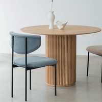 ウッドサークルテーブル 円形ダイニング おしゃれで省スペース – 6JOHAN