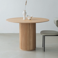 6JOHAN 円形木製センターテーブル【001】 6JOHAN 形木製センターテーブル【001】