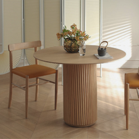 ウッドサークルテーブル 円形ダイニング おしゃれで省スペース – 6JOHAN